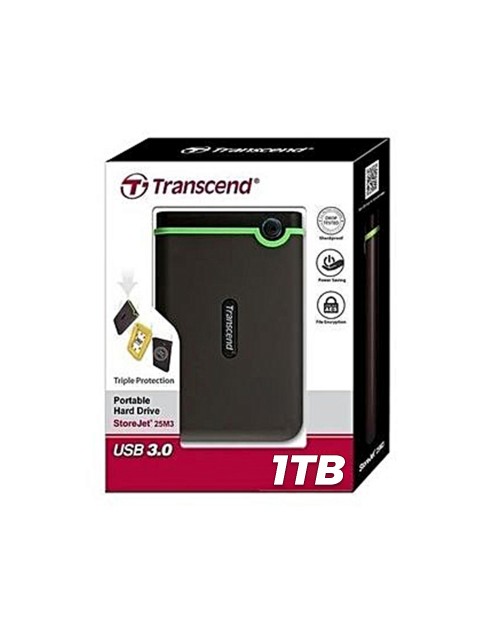 Transcend StoreJet 25M3 1TB portable hard drive